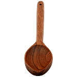 Tia Wooden Oval Spoon - 30 cm , Durable, Eco Friendly, Non Toxic 1 pc