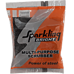 Sparklingbright Multipurpose Scrubber - Power Of Steel, Modern Sponge Scrub, Easy To Use 1 pc