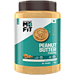 MuscleBlaze Fit Peanut Butter - Crunchy, Classic American Recipe Flavour 1 kg