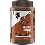 MuscleBlaze Fit Peanut Butter - Creamy, Chocolate Flavour 1 kg 