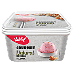 Vadilal Gourmet Natural Ice Cream - Falooda, No Artificial Colours & Flavours Added 1 L Tub