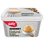 Vadilal Gourmet Natural Ice Cream - Classic Malai, No Artificial Colours & Flavours Added 1 L Tub