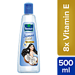 Parachute Advansed Jasmine Gold Coconut Hair Oil With 8x Vitamin E - Non-Sticky, For Super Shiny Hair 500 ml 