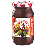 HAPPY Mixed Fruit Jam - Real, Zero Cholesterol, Delicious, For Breakfast 500 g