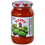 HAPPY Mango Pickle - Sweet & Nutty Flavour 400 g Bottle