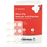 The Derma Co Micro-Tip Salicylic Acid Patches - With Hydrocolloid, Paraben Free, For Clean & Clear Skin 24 pcs 