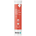 The Derma Co 1000 Mg Vitamin C Effervescent Tablets - For Skin Radiance, Orange Flavour 20 pcs