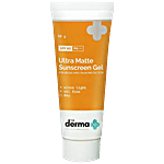 The Derma Co Ultra Matte Sunscreen Gel - SPF 60, Lightweight, Oil-Free, Prevents Sun Damages 50 g