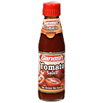 Ganesh Sharbat Tomato Sauce - No Onion & Garlic, Tangy & Sweet Taste 200 g Glass Bottle