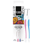 Furr By Pee Safe Advanced Nano Coated Face Razors 2 pcs