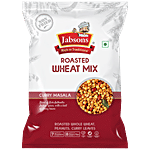 JABSONS Roasted Wheat Mix - Curry Masala, Rich Authentic Indian Spices, Non-fried, Protein Rich 200 g