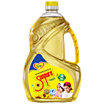 Sunpure  Heart Sunflower Oil - Chemical-Free & Physically Refined, Rich In Antioxidant 2 L Jar