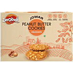 Zerobeli Jowar Peanut Butter Cookies - Whole Grain, Rich In Fibre, No Preservatives 250 g