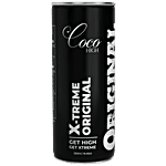 Coco High X-Treme Original Energy Drink - Rich In Protein, Refreshing 250 ml Can