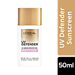 L'Oreal Paris UV Defender Serum Protector - SPF 50 PA+++, Bright & Clear, Non Sticky Sunscreen, With Niacinamide, UVA & UVB Protection 50 ml