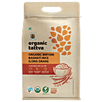 Organic Tattva Biryani Basmati Rice - Vegan, Gluten-Free, Rich In Flavour 5 kg