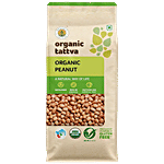 Organic Tattva Peanuts - Rich In Protein, Fat & Fibre 1 kg
