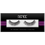 Renee False Eyelashes - 3D, Made From Natural Fibres, Reusable 1 pc Kirsten-Perfection (Pair of 2)