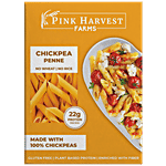 Pink Harvest Farms Chickpea Penne Pasta - No Wheat & Rice, Plant-based Protein, Enriched With Fiber 200 g