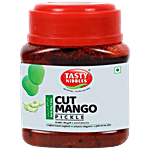 Tasty Nibbles Cut Mango Pickle - Side Dish For Roti, Dosa & Rice 200 g Jar