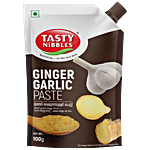 Tasty Nibbles Ginger Garlic Paste - For Marination, Gravies & Curries, Chuteys 100 g