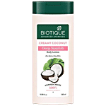 BIOTIQUE Deep Nourish Body Lotion - Creamy Coconut, For Extra Dry Skin 180 ml