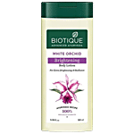 BIOTIQUE White Orchid Brightening Body Lotion - For Extra Brightening & Radiance 180 ml