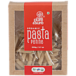 Phalada Pure & Sure Organic Pasta Penne - Healthy, Made With Wheat Suji 200 g