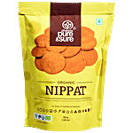 Phalada Pure & Sure Organic Mini Nippat - Crunchy, Rich In Fibre 30 g