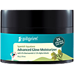Pilgrim Squalane Glow Moisturiser With Niacinamide & Vitamin C 50 g