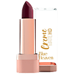 Blue Heaven CrÃ¨me Matte HD Lipstick - Smooth Finish, Comfortable To Wear 4 g Maroon 173