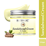 Nutriment Sandalwood Cream - Brings Radiant Glow To Skin 250 g