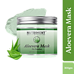 Nutriment Aloevera Face Mask - Restores Hydration, Calms Irritated Skin 300 g