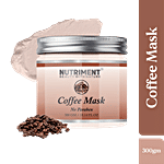 Nutriment Coffee Face Mask - Deep Pore Cleansing, Brightens Skin 300 g