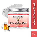Nutriment Wine & Beer Face Mask - Keeps Skin Youthful & Radiant 300 g
