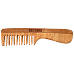 Goli Soda Neem Wood Comb - Wide Tooth With Handle, Boosts Blood Circulation 35 g 
