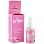 BrownSkin Beauty Immortal Aloe Serum With Vitamin C - Reduces Pigmentation, Moisturises Skin 30 ml 