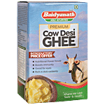 Baidyanath Ayurvedant Desi Cow Ghee - Premium, Rich In Antioxidants, Boosts Immunity 1 L 