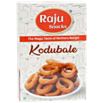 Raju Snacks Kodubale - Crispy Delight, Spicy, Delicious Tasty 150 g 