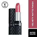 Revlon Colorburst Velvety Matte Finish Lipstick - Lightweight Formula, Long Lasting 3.7 g Muted Mauve