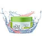 Lacto Calamine Night Gel - Green Tea With Hyaluronic Acid & Fruit Extracts, Hydrates, Moisturises Skin 50 g