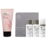 The Face Shop Brightening White Seed Discovery Kit - Provides Nourished & Shiny Skin 4 pcs 