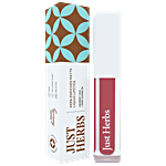Just Herbs Ayurvedic Creamy Matte Long Lasting Liquid Lipstick, Lightweight & Hydrating Lip Colour with Liquorice & Sweet Almond Oil 2 ml Dusty Rose