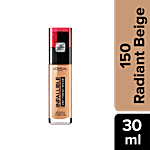 L'Oreal Paris Infallible 24H Fresh Wear Foundation - SPF 25, Longer Lasting 30 g 150 Radiant Beige
