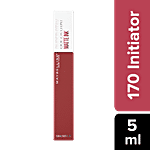 Maybelline New York Super Stay Matte Ink Liquid Lipstick - Pink Edition, 16 Hour Long Lasting 5 ml 170 Initiator