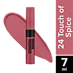 Maybelline New York Sensational Liquid Matte Liquid Lipstick - Intense Colour Effect, Non-Sticky, Non-Cracking 7 ml 24 Touch of Spice
