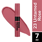 Maybelline New York Sensational Liquid Matte Liquid Lipstick - Intense Colour Effect, Non-sticky, Noncracking 7 ml 23 Untamed Rose