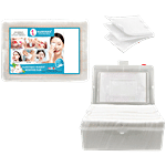 Majestique Facial Cotton Pads, Soft & Makeup Remover Wipes 460 pcs Box (400 Thin & 60 Layered Wipes)