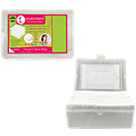 Majestique Facial Cotton Pads - Three Layered, Soft Texture, Gentle On Skin, FC 74 100 pcs Box