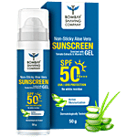 Bombay Shaving Company Aloe Vera Sunscreen Gel (Non Sticky) 50 g 
